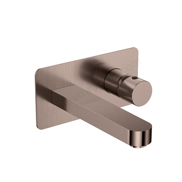 Scudo Koko Wall mounted Tap Brushed Bronze