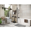 Scudo Thalia 8mm Single Panel Bathscreen Black