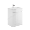 Scudo Waterguard 600mm Vanity Unit G White