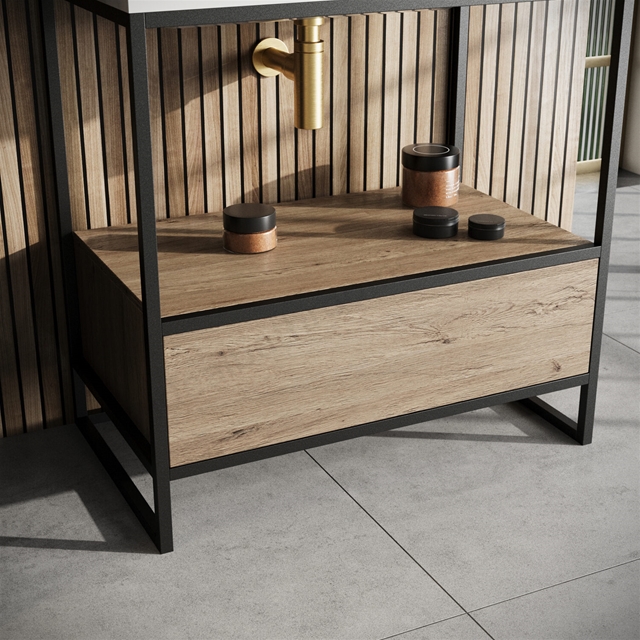 Scudo Boho 800 Drawer Rustic Oak