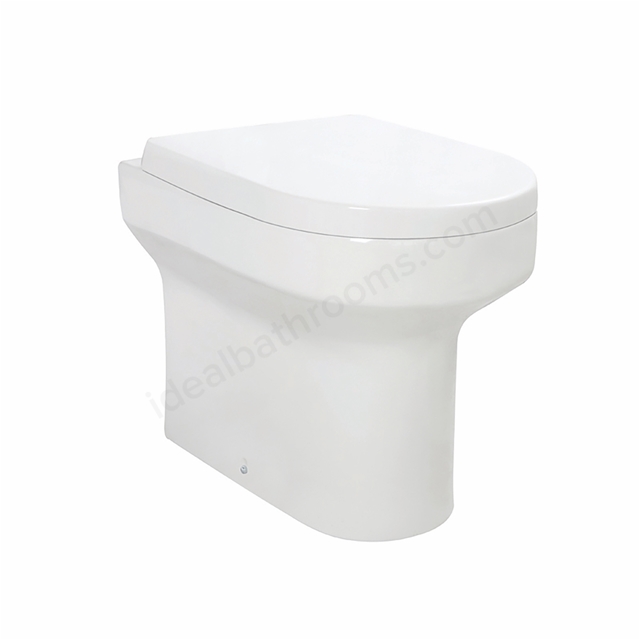 Scudo Spa Rimless Back to wall Pan & PP Wrapover Seat