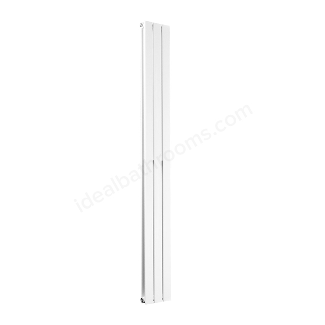 Scudo Bravo Designer Radiator Double 1800mm x 204mm - White