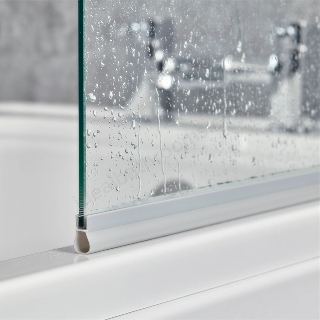Mira Elevate Square Twin Panel Bathscreen | Ideal Bathrooms