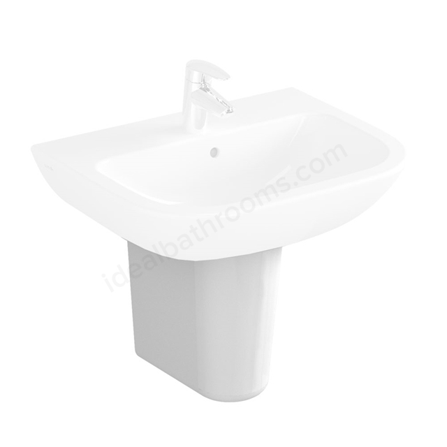 Vitra S20 Semi Pedestal Large White Ideal Bathrooms