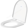 Duravit No.1 toilet seat and cover; white; soft close