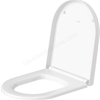 Duravit Me by Starck toilet seat and cover; white; soft close