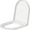 Duravit Me by Starck toilet seat and cover; white; soft close
