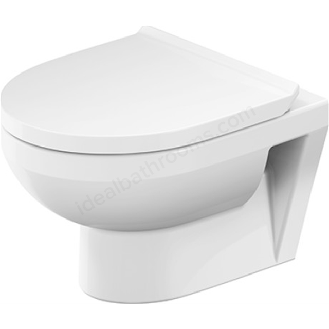 Duravit No.1 wall mounted toilet; white