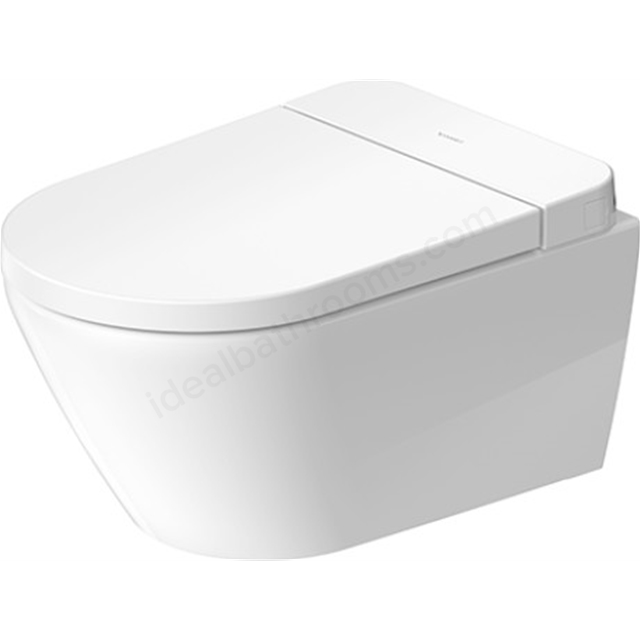 Duravit D-Neo SensoWash compact shower toilet, White, 378x575x405mm