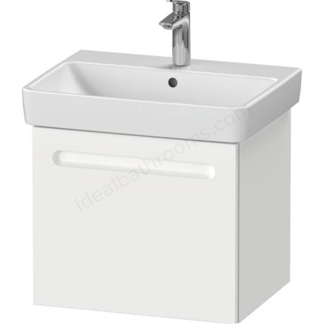 Duravit No.1 vanity unit wall hung; white matt; 1 drawer; 540mm