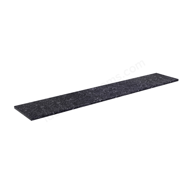 Tavistock 2M Std 24mm Worktop Black Granite