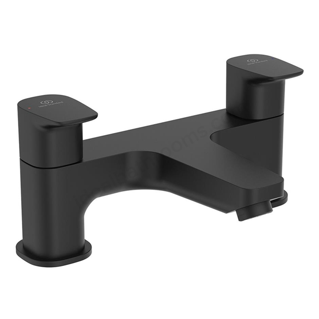 Ideal Standard Ceraplan Dual Control Bath Filler - Silk Black