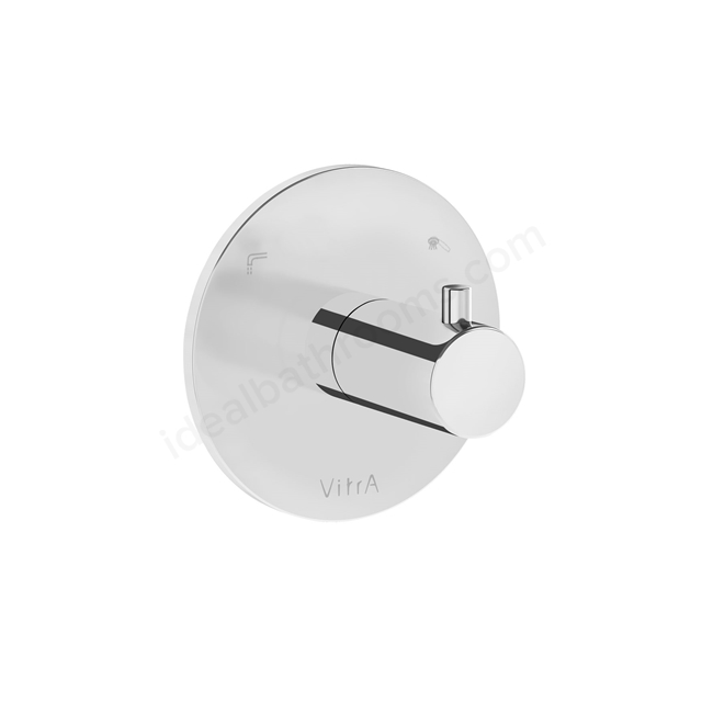 VitrA  Aquaheat 2 Way Diverter; Exposed Part - Chrome