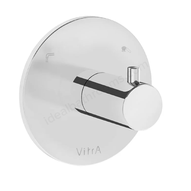 VitrA  Aquaheat 2 Way Diverter; Exposed Part - Chrome
