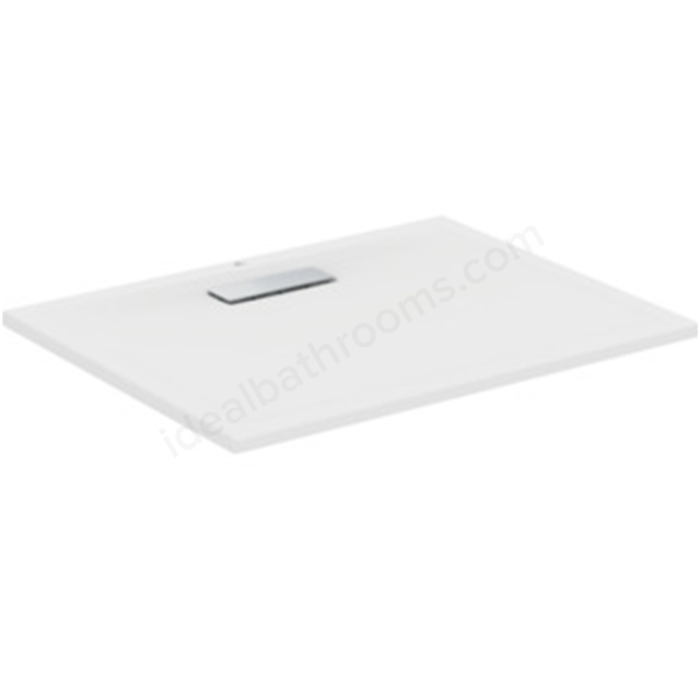 Ideal Standard Ultraflat 900 x 700mm Shower Tray - Silk White