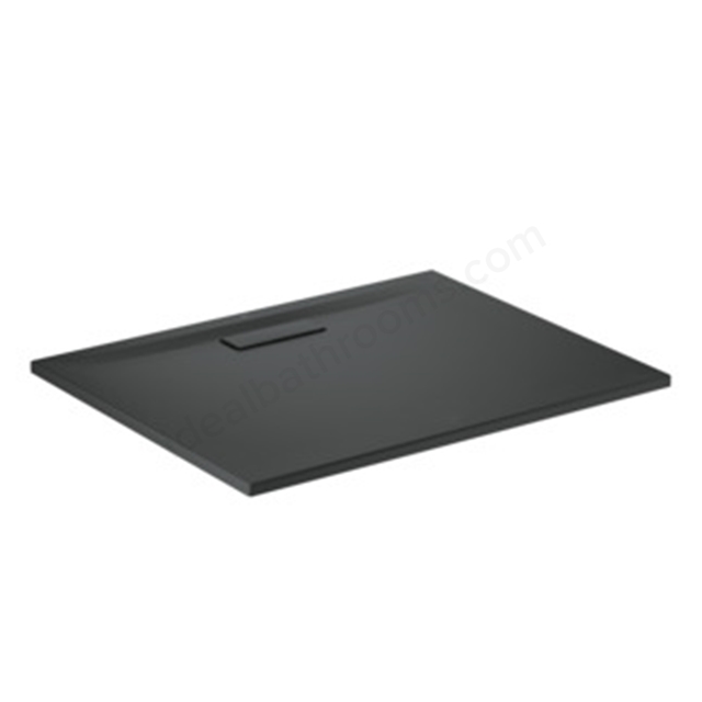Ideal Standard Ultraflat 1000 x 800mm shower tray - Matt Black