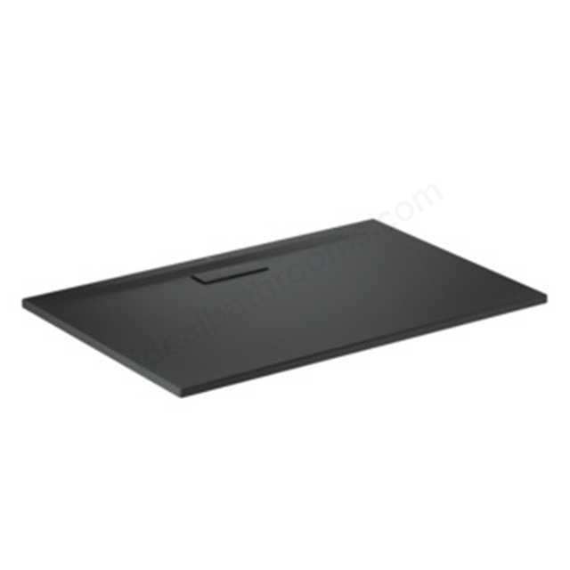 Ideal Standard Ultraflat 1200 x 800mm shower tray - Matt Black