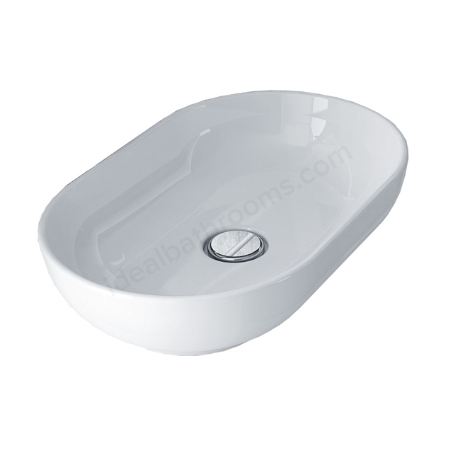 Essential Lavender 550mm Vessel Basin 0 Tap Holes