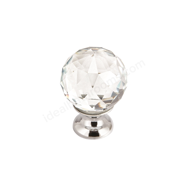 Scudo Harrogate Crystal Knob - Single