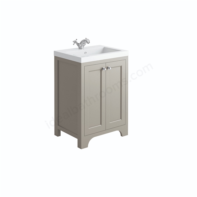 Harrogate Brunswick 600 Vanity Unit Dove Grey