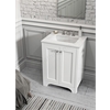 Harrogate Carrara White 610 Countertop For Undercounter Basin 