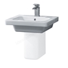 Essential Ivy 500mm Pedestal Basin 1 Tap Hole