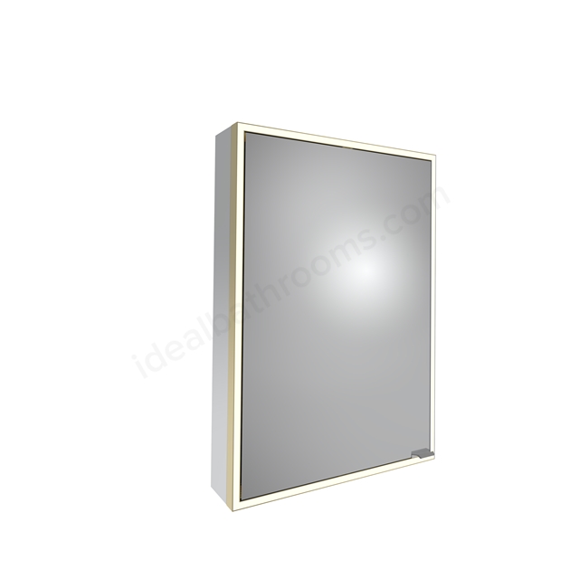 Tavistock Portrait 500x650mm Portrait Cabinet with 1 Door - Brass