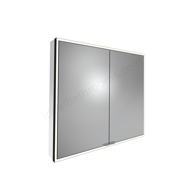 Tavistock Portrait 800x650mm Cabinet with 2 Doors - Black 