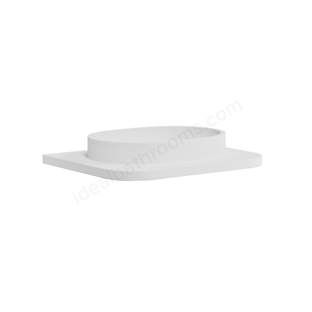 Scudo Linea 600 One Piece Vanity Basin 600x48x30