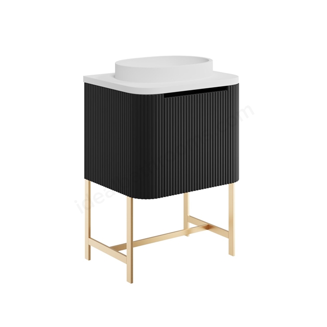 Scudo Linea 600 Frame Brushed Brass