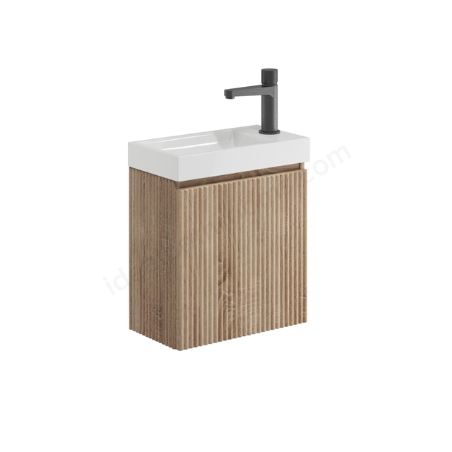 Scudo Linea Cloakroom Sonoma Oak 394x217x400