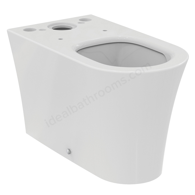 Atelier La Dolce Vita Close Coupled Back To Wall Toilet Pan - White