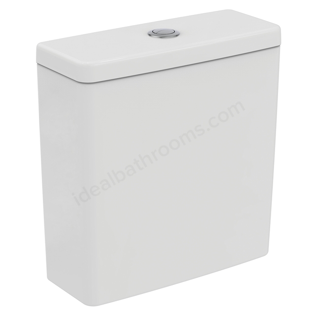 Atelier La Dolce Vita Close Coupled 6/4L Dual Flush Cistern - White