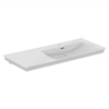 Atelier La Dolce Vita 1260mm 1 Tap Hole Right Handed Asymmetrical Vanity Basin w/ Overflow - White