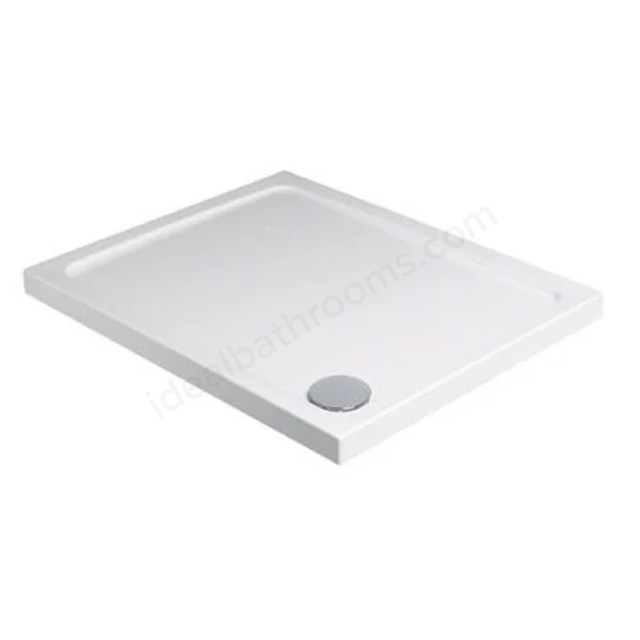 Swan Stony 1200mm x 900mm Shower Tray - White