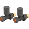 Swan Non-Thermostatic Straight Valve - Anthracite