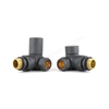 Swan Non-Thermostatic Corner Valve - Anthracite