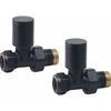 Swan Non-Thermostatic Straight Valve - Black