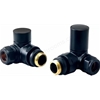 Swan Non-Thermostatic Corner Valve - Black