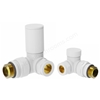 Swan Non-Thermostatic Corner Valve - White