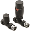 Swan Thermostatic Straight Valve - Anthracite