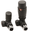 Swan Thermostatic Corner Valve - Anthracite