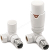 Swan Thermostatic Corner Valve - White