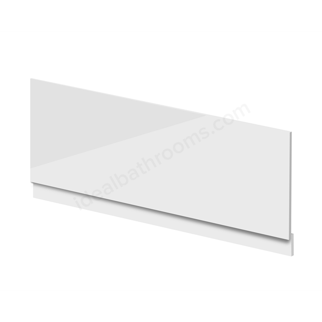 Essential 1700mm 100% Waterproof Front Bath Panel - White