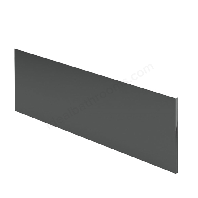Essential Nevada MDF 1800mm Front Bath Panel - Grey