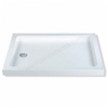 MX Trays Classic 1200mm x 760mm Rectangular Flat Top Stone Resin Shower Tray
