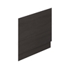 Essential VERMONT MDF End Bath Panel; 700mm Wide; Dark Grey