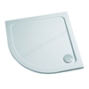 Mira FLIGHT LOW Quadrant Shower Tray; Flat Top; 900x900mm; White