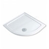 Twyford Shower Tray; 4 Upstand; Stone Resin; Quadrant; 900x900mm