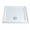 Twyford Shower Tray; 4 Upstand; Stone Resin; Square; 900x900mm